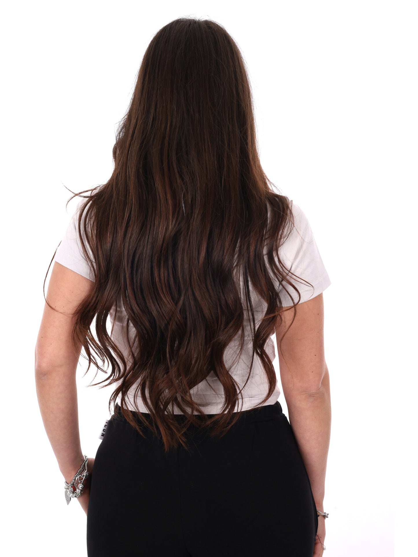 T-shirt crop donna Icon bianca, stile essenziale e moderno