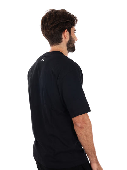 T-SHIRT COMIC JORDAN DA UOMO NERO