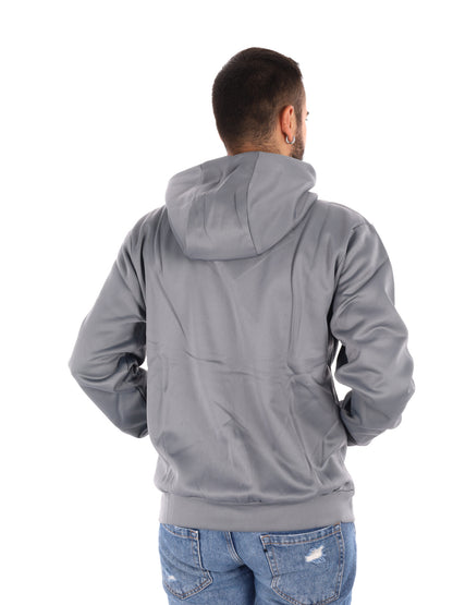 Nike Flex Flc Fz Hd, felpa da uomo grigia