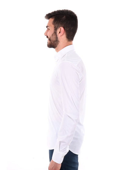 Fb camicia oxford pe da uomo bianco