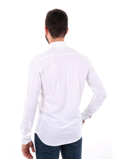 Fb camicia oxford pe da uomo bianco