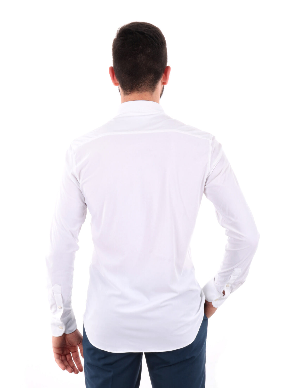 Fb camicia oxford pe da uomo bianco