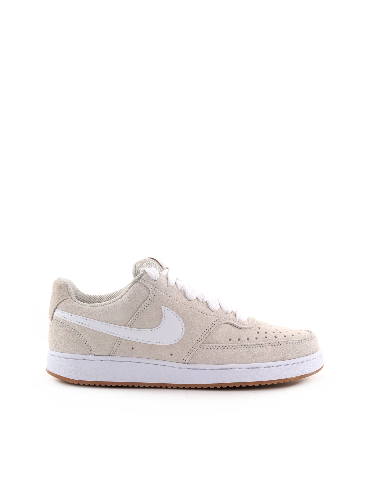 Nike Court Vision Low, sneakers da uomo beige con stile retrò anni '80