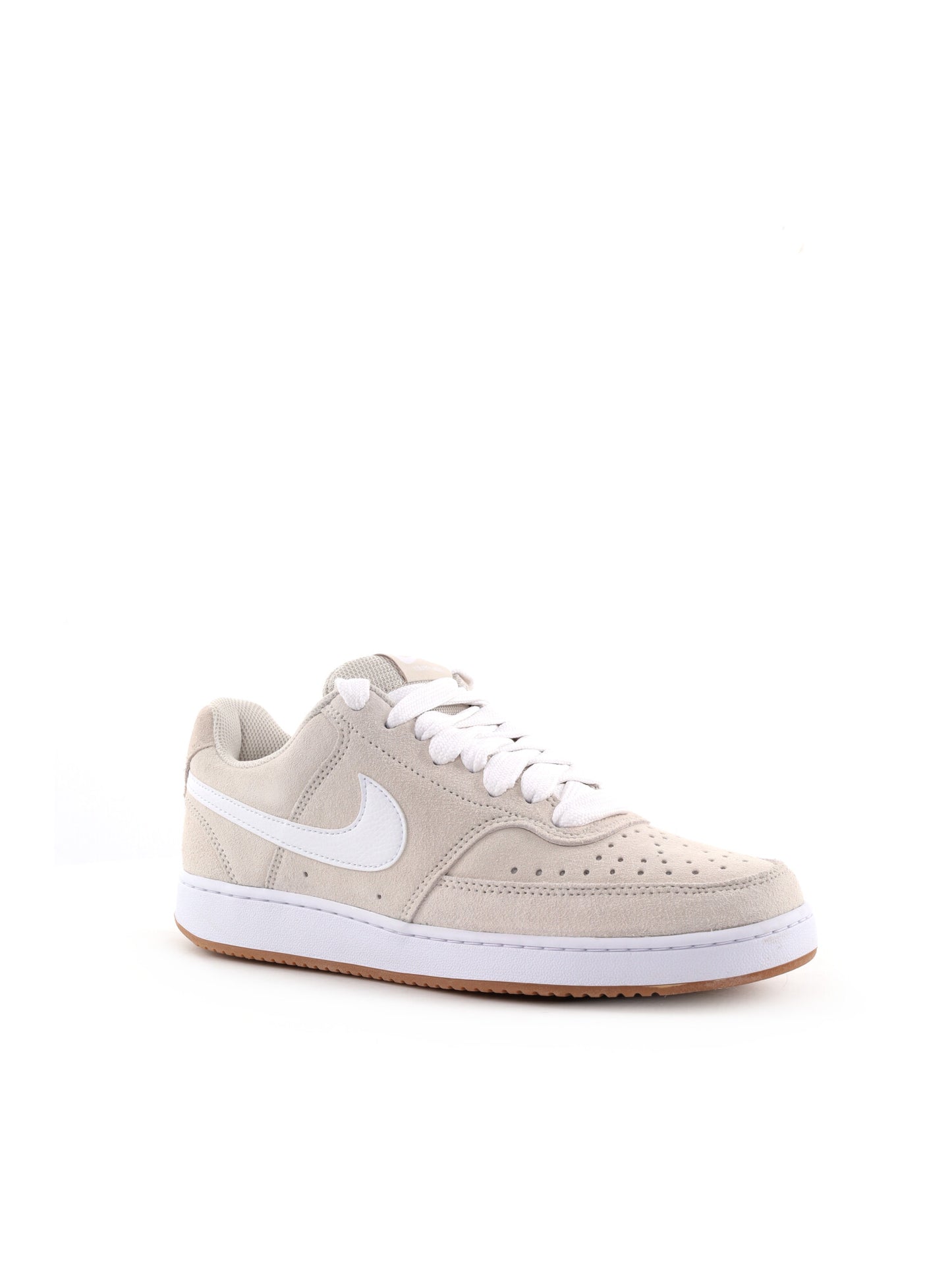 Nike Court Vision Low, sneakers da uomo beige con stile retrò anni '80