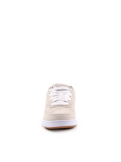 Nike Court Vision Low, sneakers da uomo beige con stile retrò anni '80