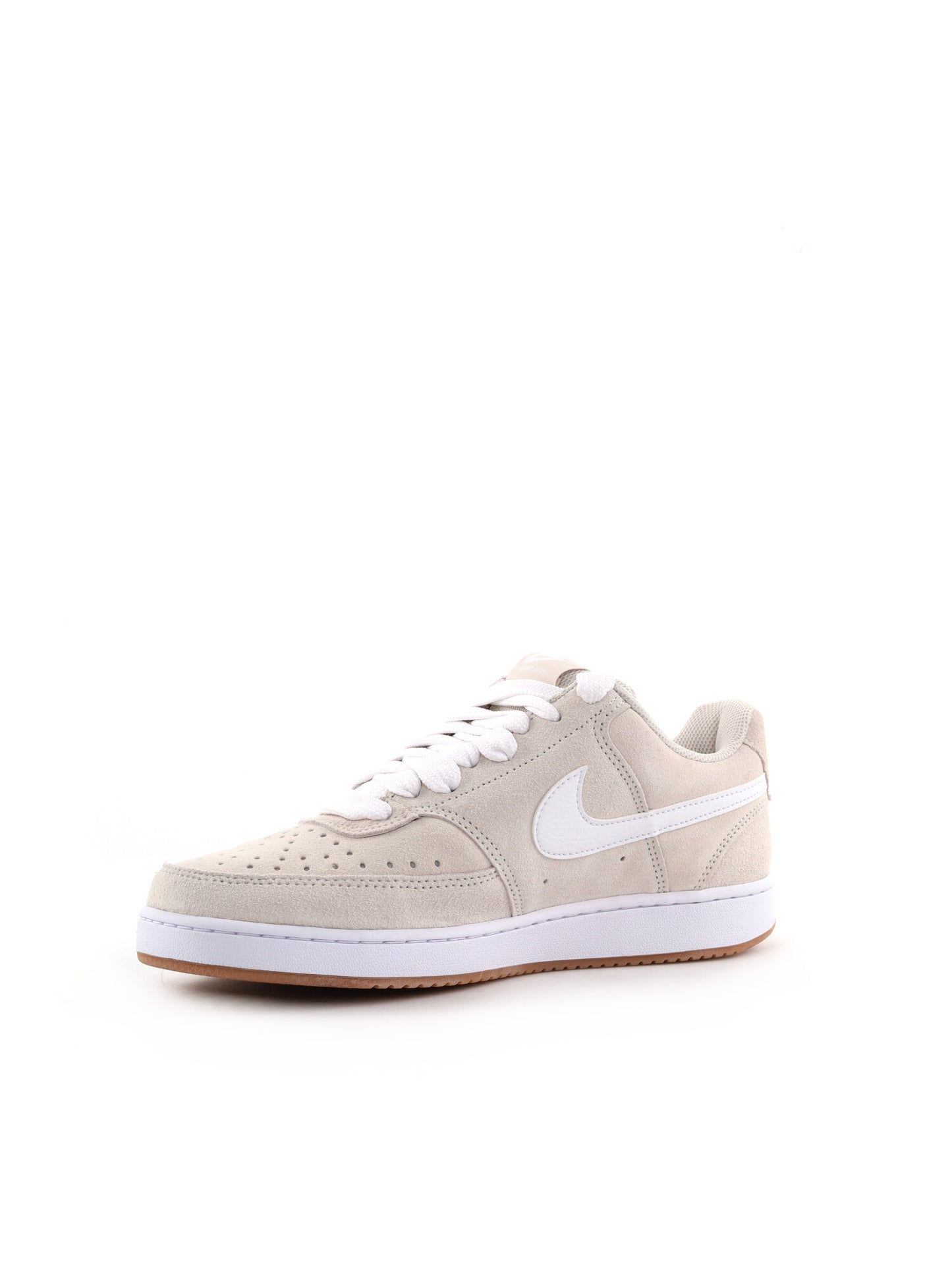 Nike Court Vision Low, sneakers da uomo beige con stile retrò anni '80