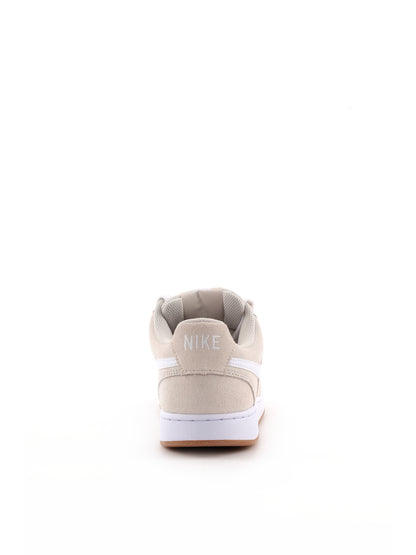 Nike Court Vision Low, sneakers da uomo beige con stile retrò anni '80