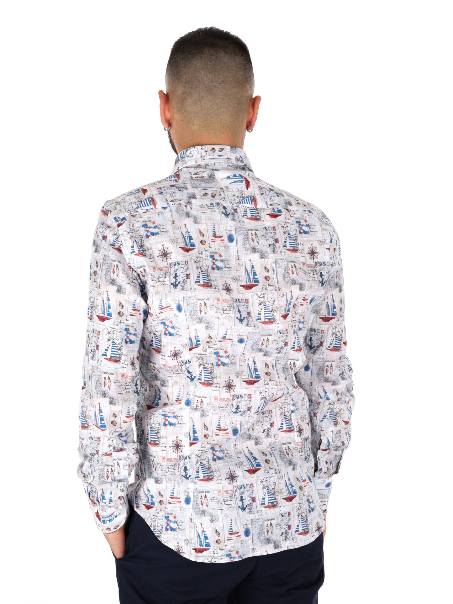 Camicia Ispica FB da Uomo multicolore, stile fresco e raffinato