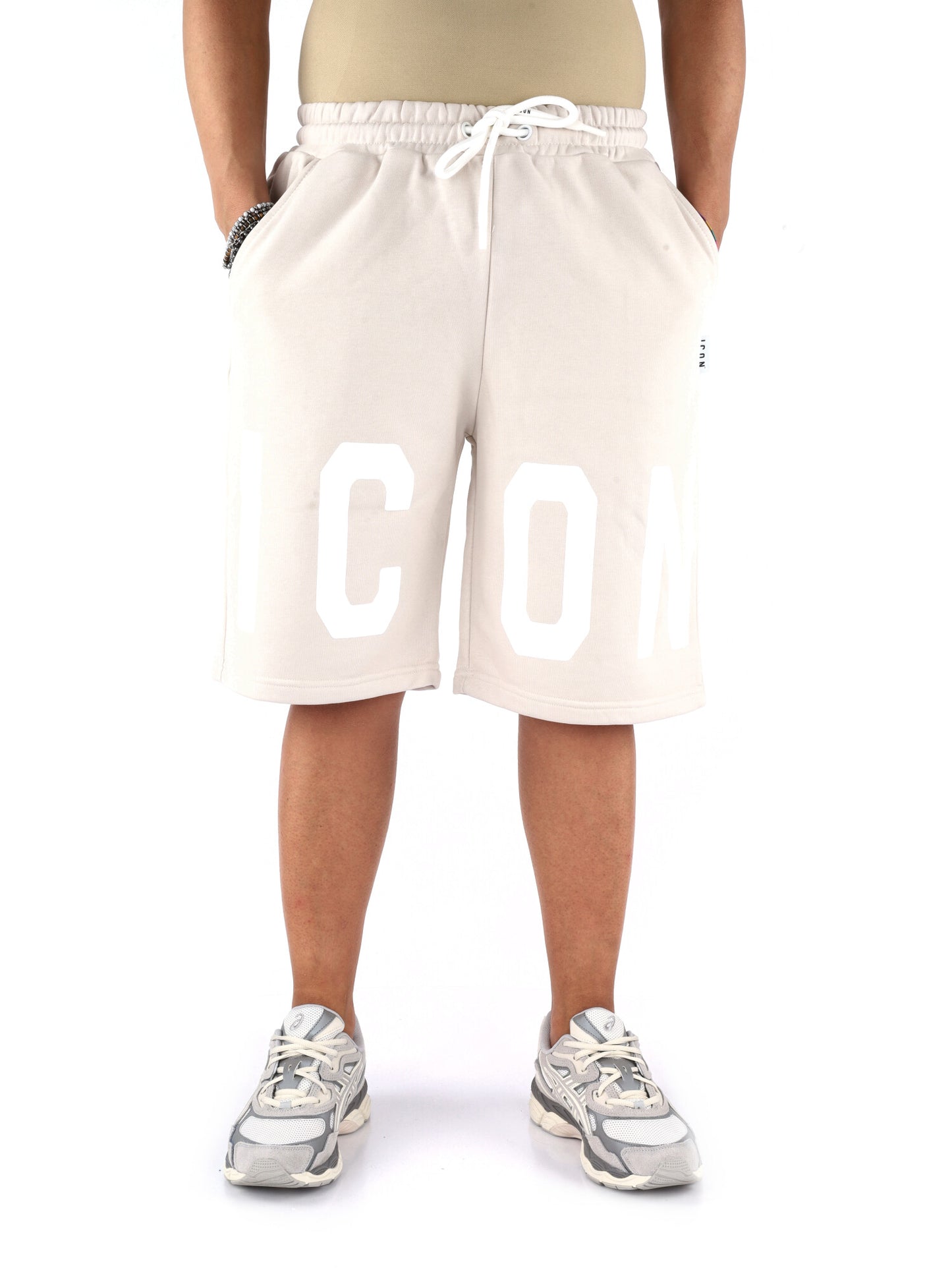 Icon shorts da uomo bianchi perfetti per l'estate