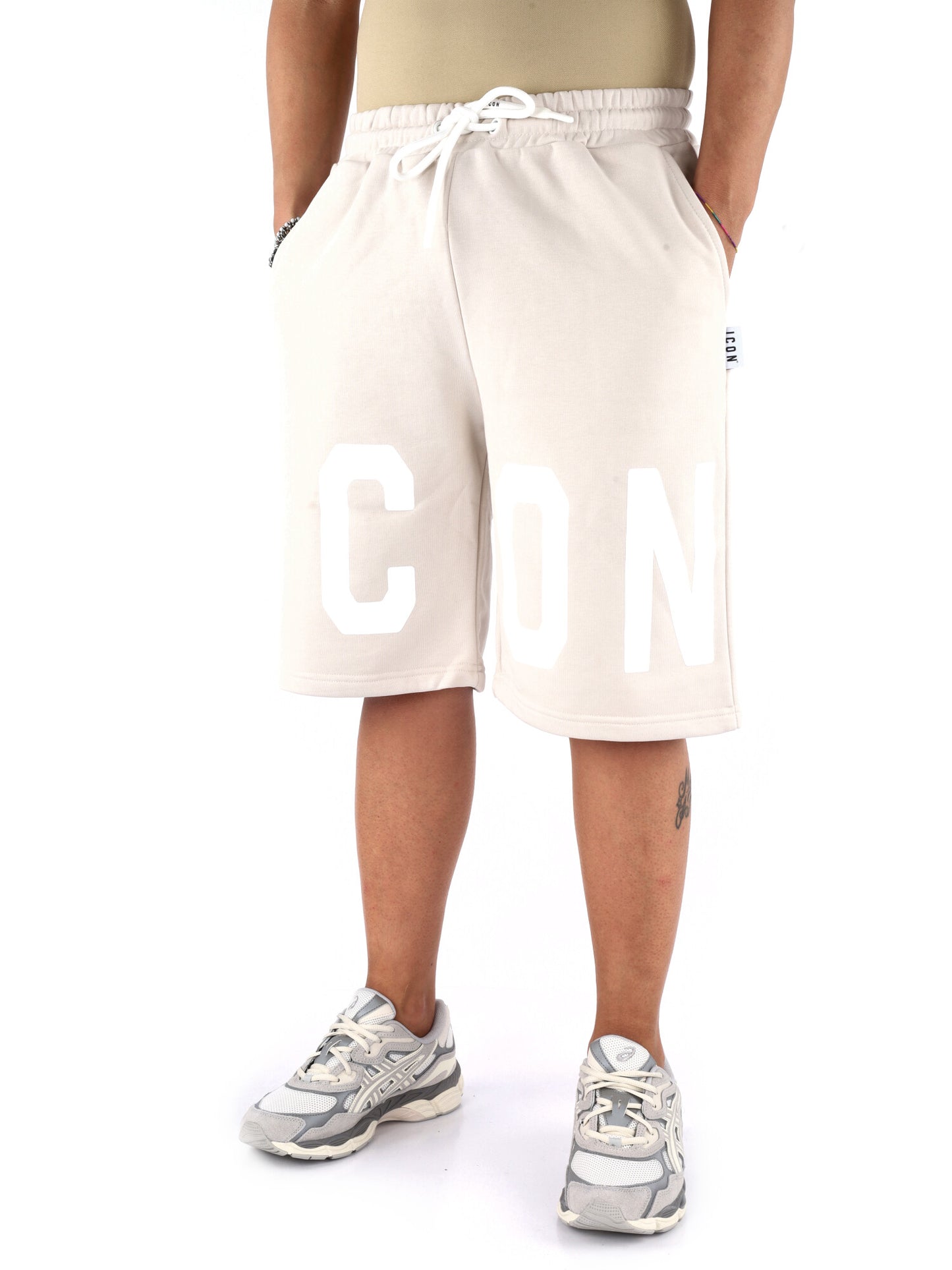 Icon shorts da uomo bianchi perfetti per l'estate