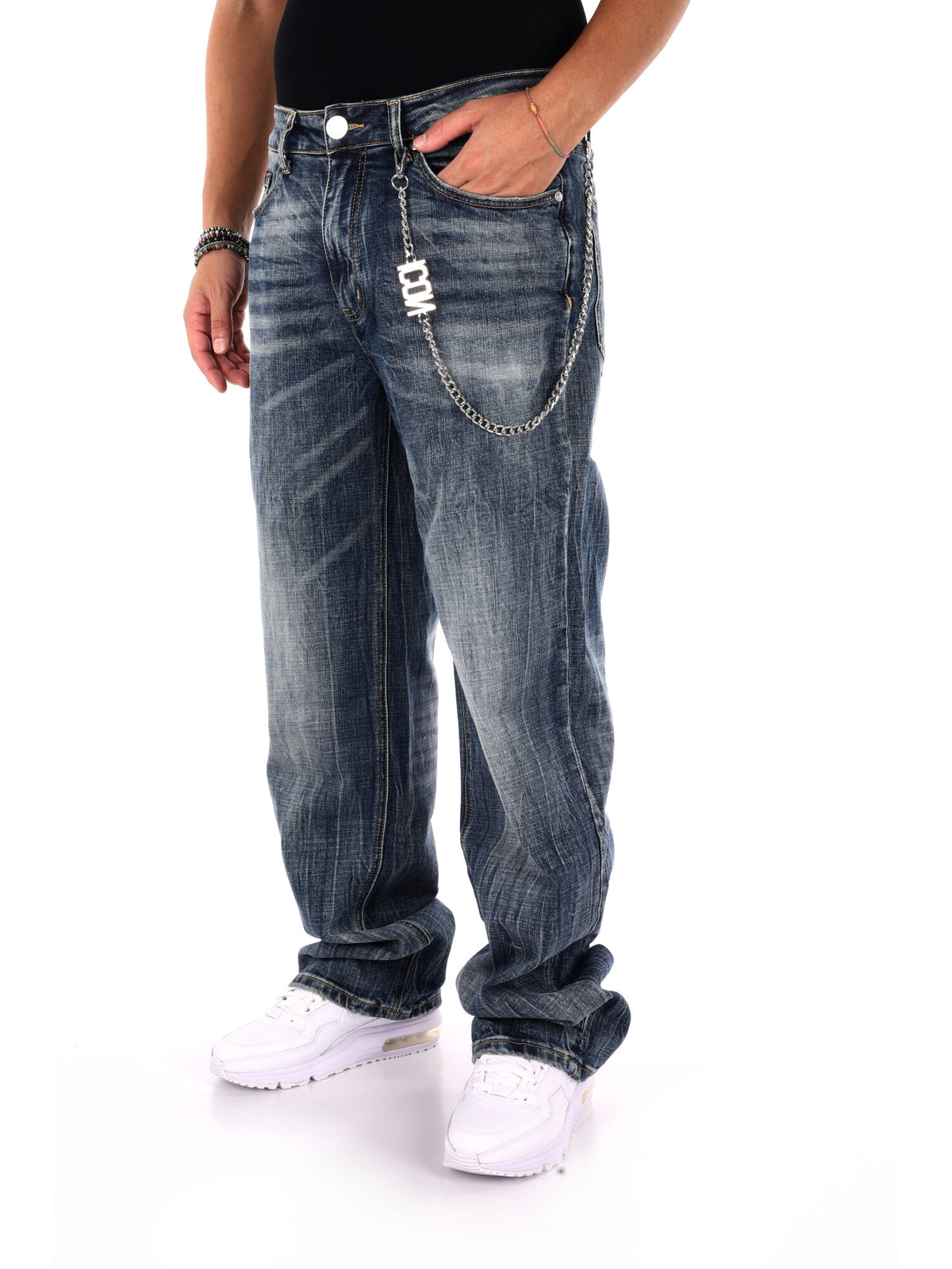 Icon IUD014 Dark, jeans da uomo denim