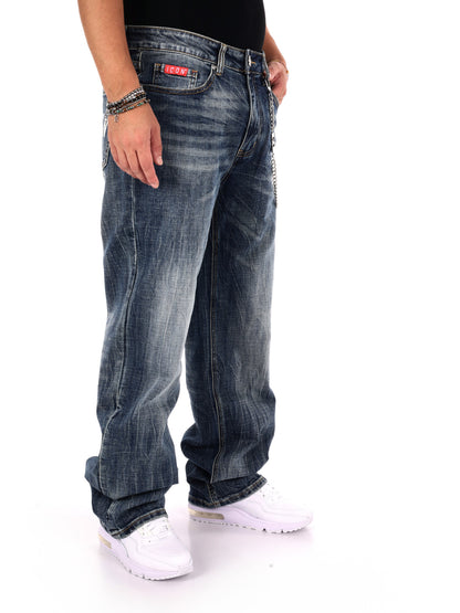 Icon IUD014 Dark, jeans da uomo denim