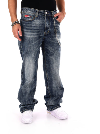 Icon IUD014 Dark, jeans da uomo denim