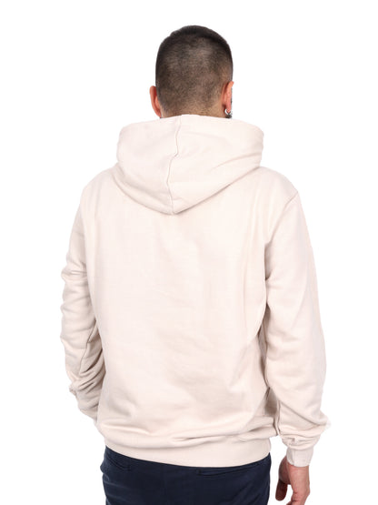 Felpa con cappuccio Icon da uomo bianca per primavera-estate