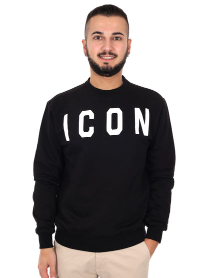 Felpa girocollo uomo Icon multicolore per primavera
