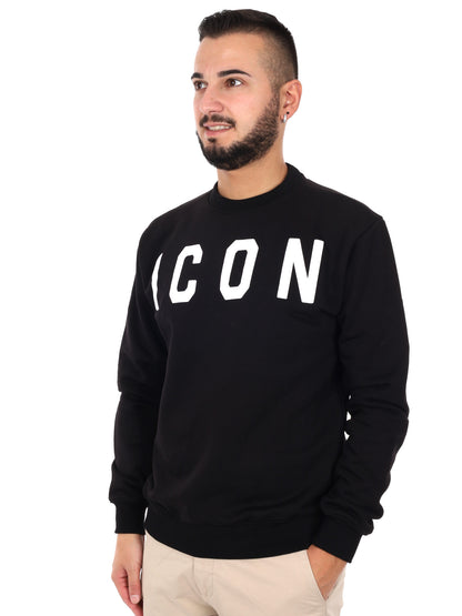 Felpa girocollo uomo Icon multicolore per primavera