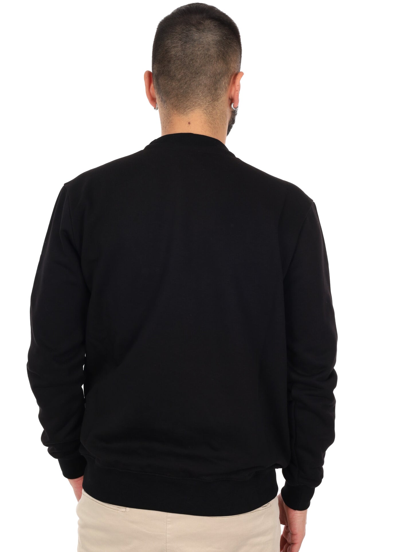 Felpa girocollo uomo Icon multicolore per primavera