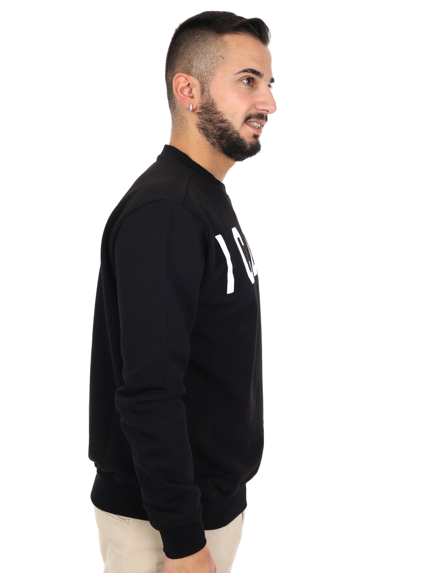 Felpa girocollo uomo Icon multicolore per primavera