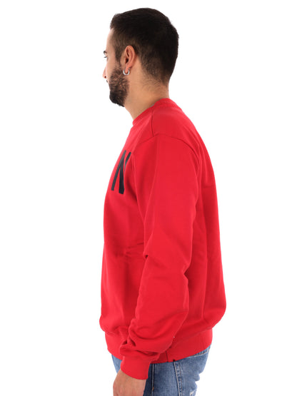 Icon IUF008C Rosso, felpa da uomo multicolore