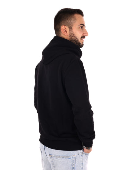 Icon IUF080 Nero, felpa da uomo nera