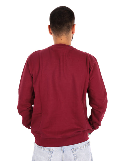 Icon IUPREF007 Bordo, felpa da uomo bordeaux