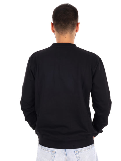 Icon IUPREF007, felpa da uomo nera