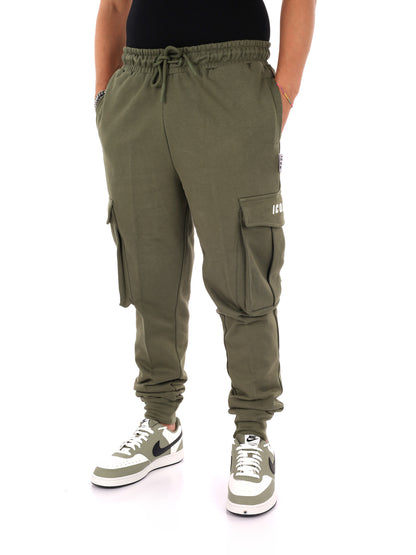 Icon Iuprep003 Verde, pantalone da uomo verde