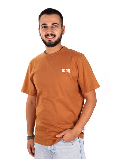Icon IUPRET002, t-shirt da uomo beige