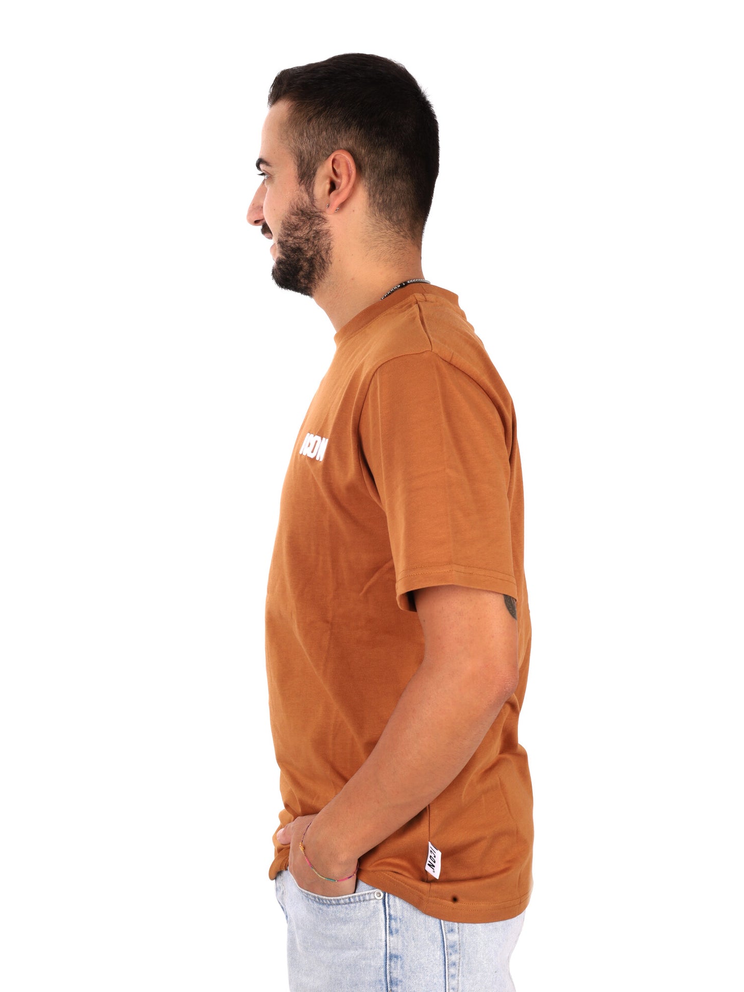 Icon IUPRET002, t-shirt da uomo beige