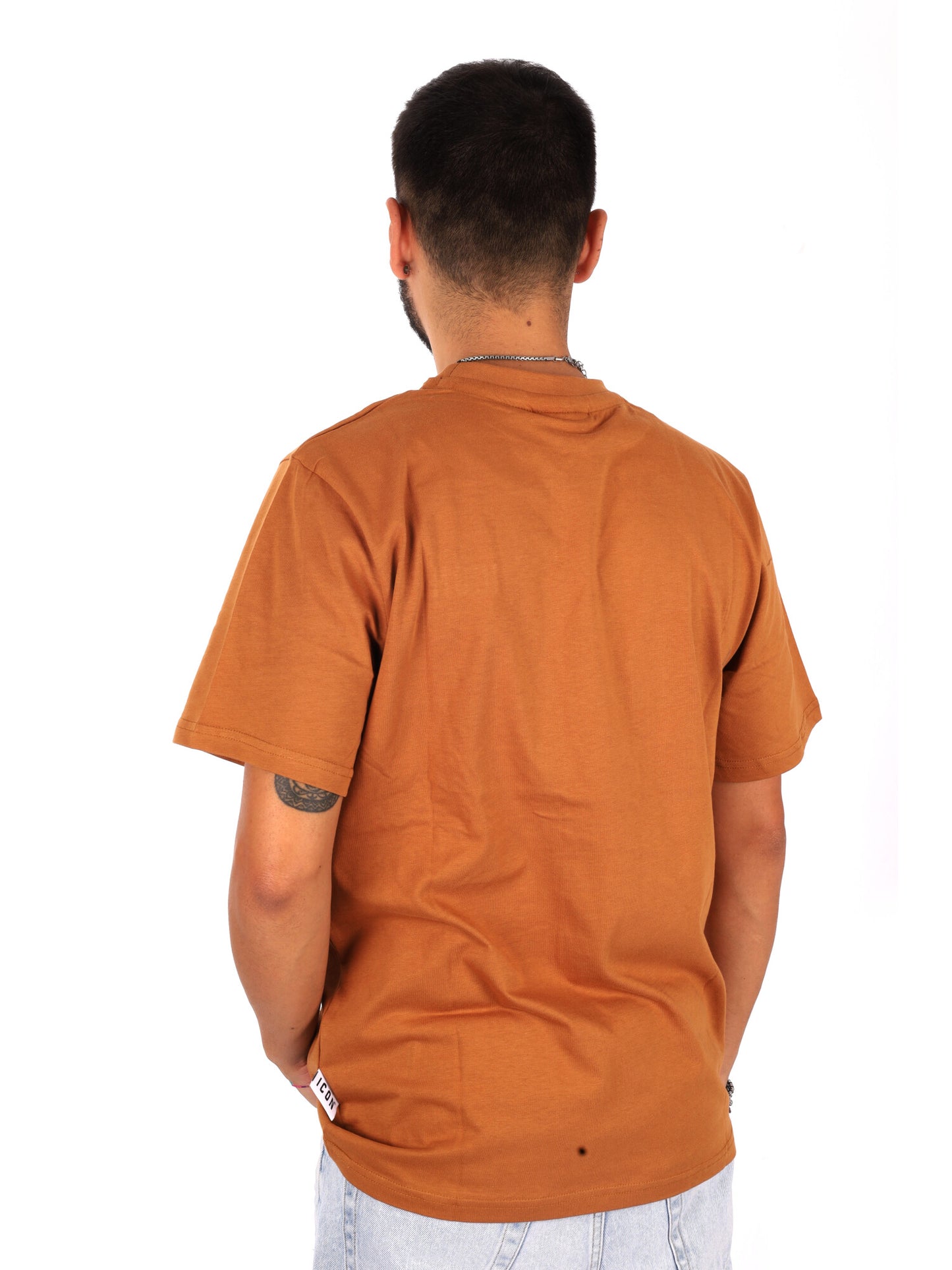 Icon IUPRET002, t-shirt da uomo beige