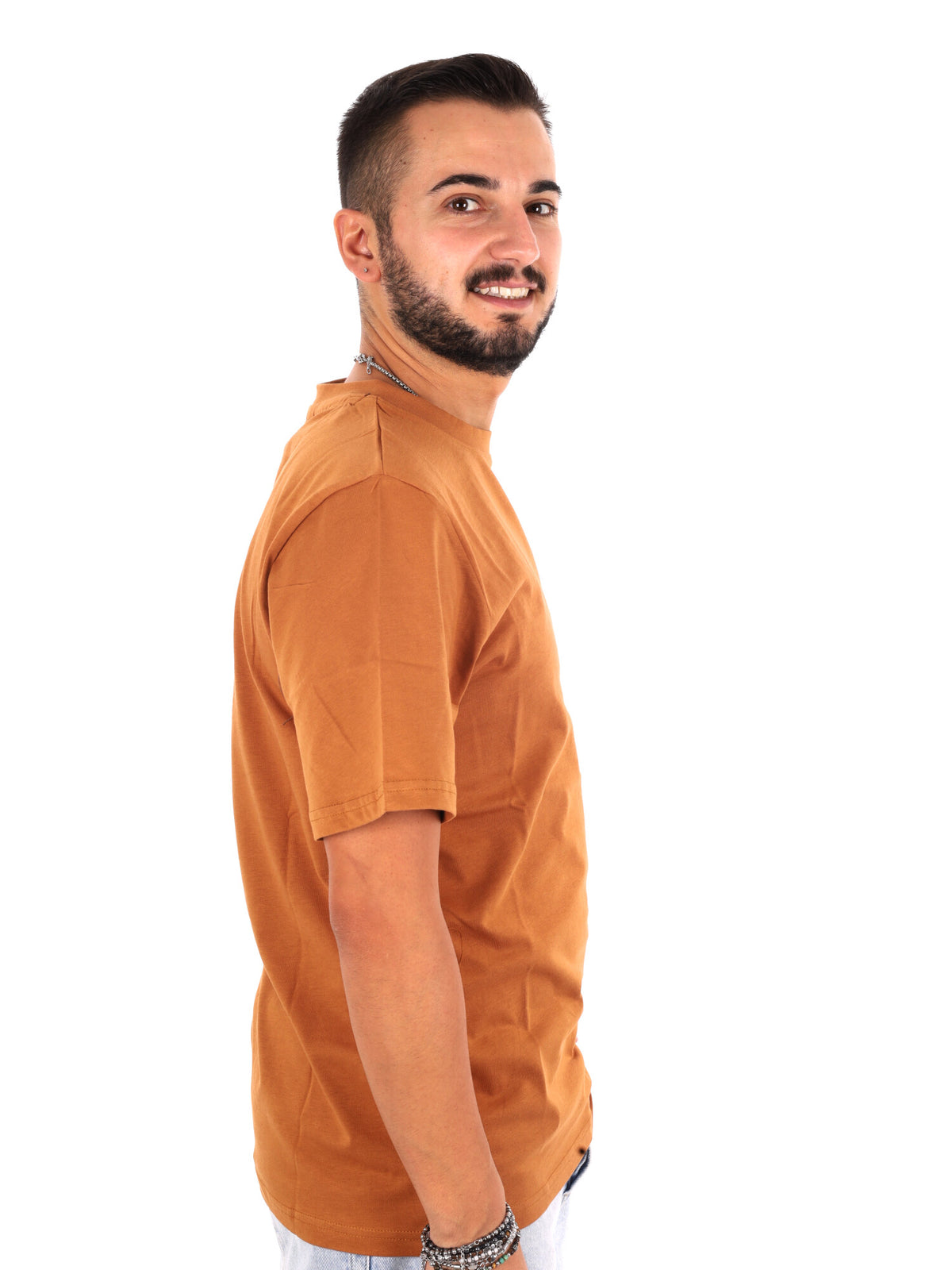 Icon IUPRET002, t-shirt da uomo beige