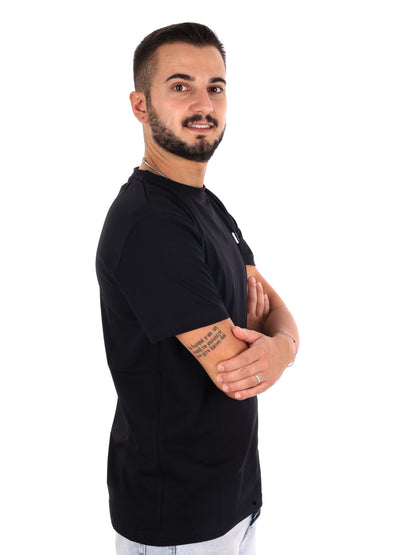 Icon IUPRET002, t-shirt da uomo nera