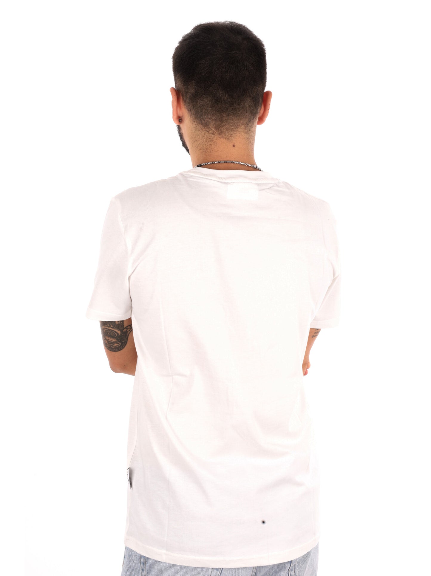 Icon IUPRET002, t-shirt da uomo panna