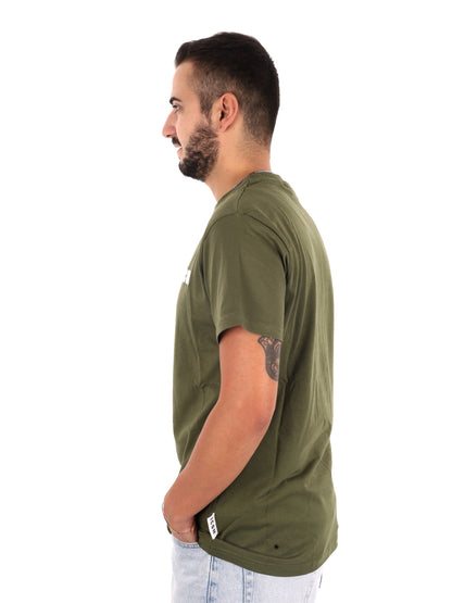 Icon IUPRET002, t-shirt maniche corte da uomo verde