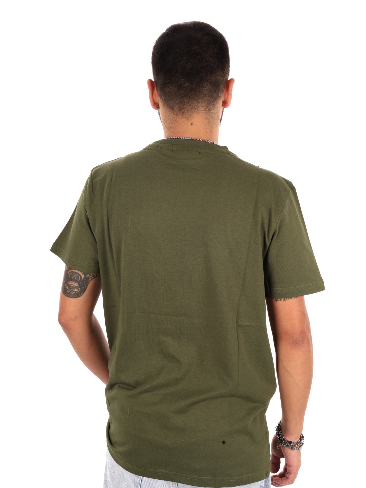 Icon IUPRET002, t-shirt maniche corte da uomo verde