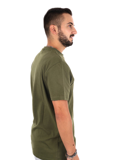 Icon IUPRET002, t-shirt maniche corte da uomo verde