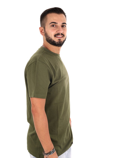 Icon IUPRET002, t-shirt maniche corte da uomo verde
