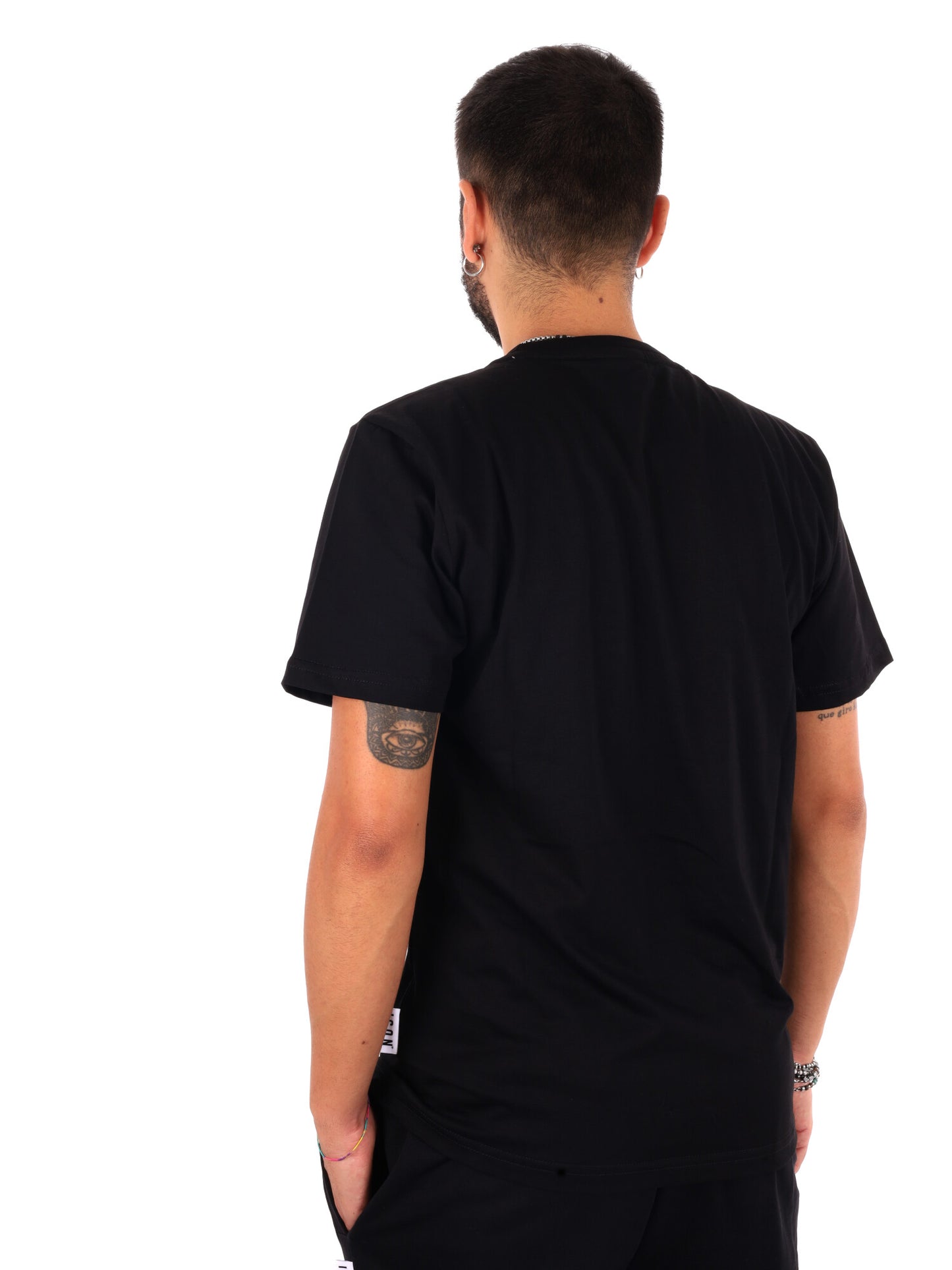 Icon IUT006C, t-shirt maniche corte da uomo nera