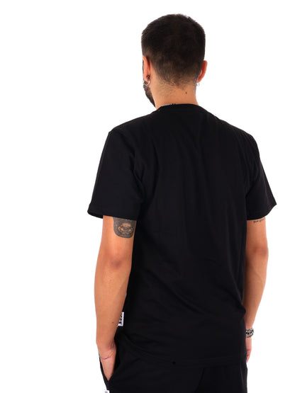 Icon IUT006C, t-shirt maniche corte da uomo nera