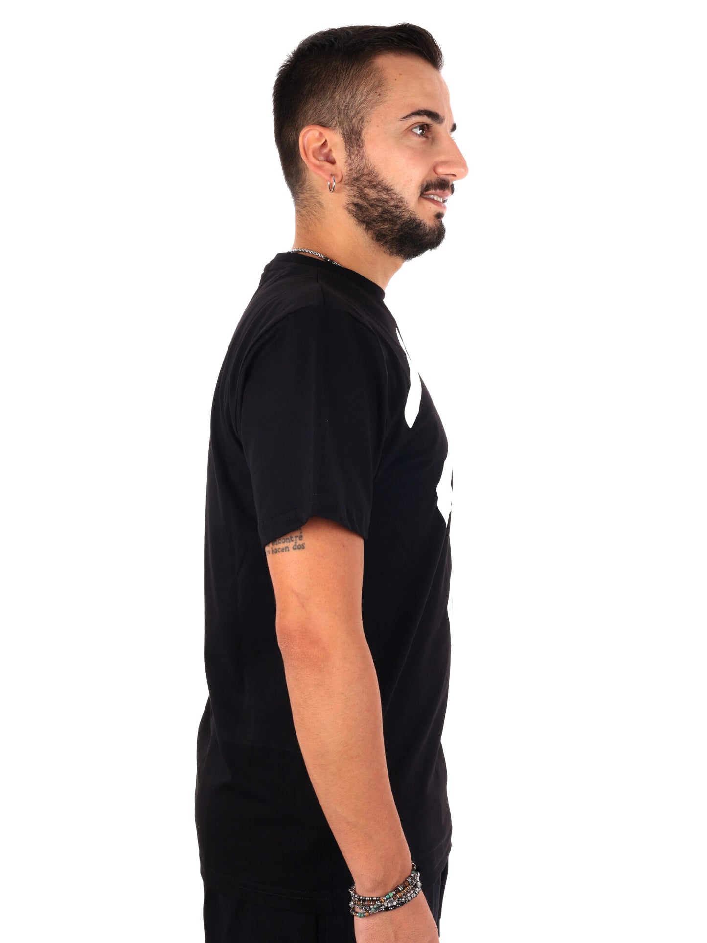 Icon IUT006C, t-shirt maniche corte da uomo nera
