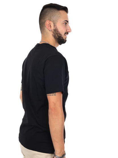 Icon IUT040 bianca e nera, t-shirt maniche corte da uomo