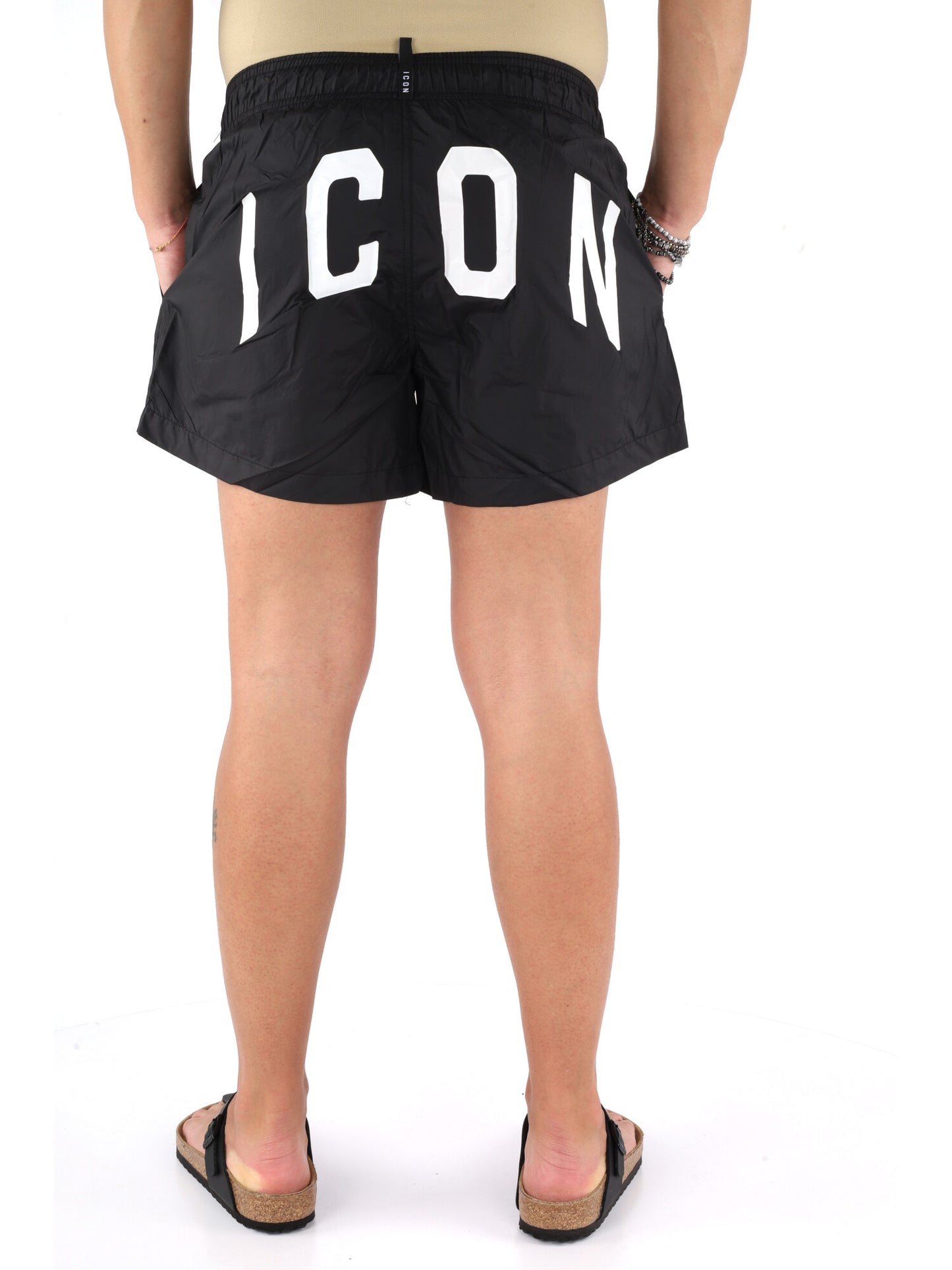 Costume boxer uomo multicolore Icon per la spiaggia
