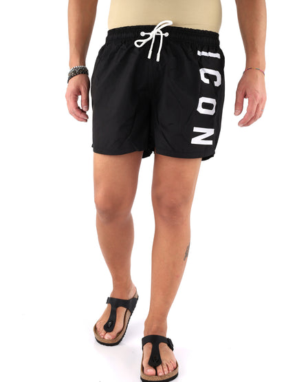 Icon costume boxer multicolore da uomo per la spiaggia