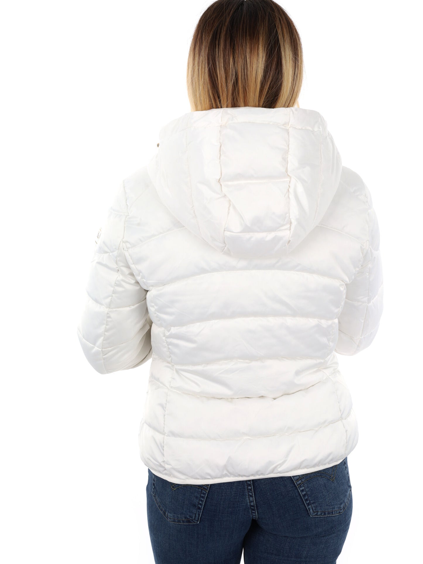 GIUBBINO CORTO TRAPUNTATO YES ZEE DA DONNA AVORIO