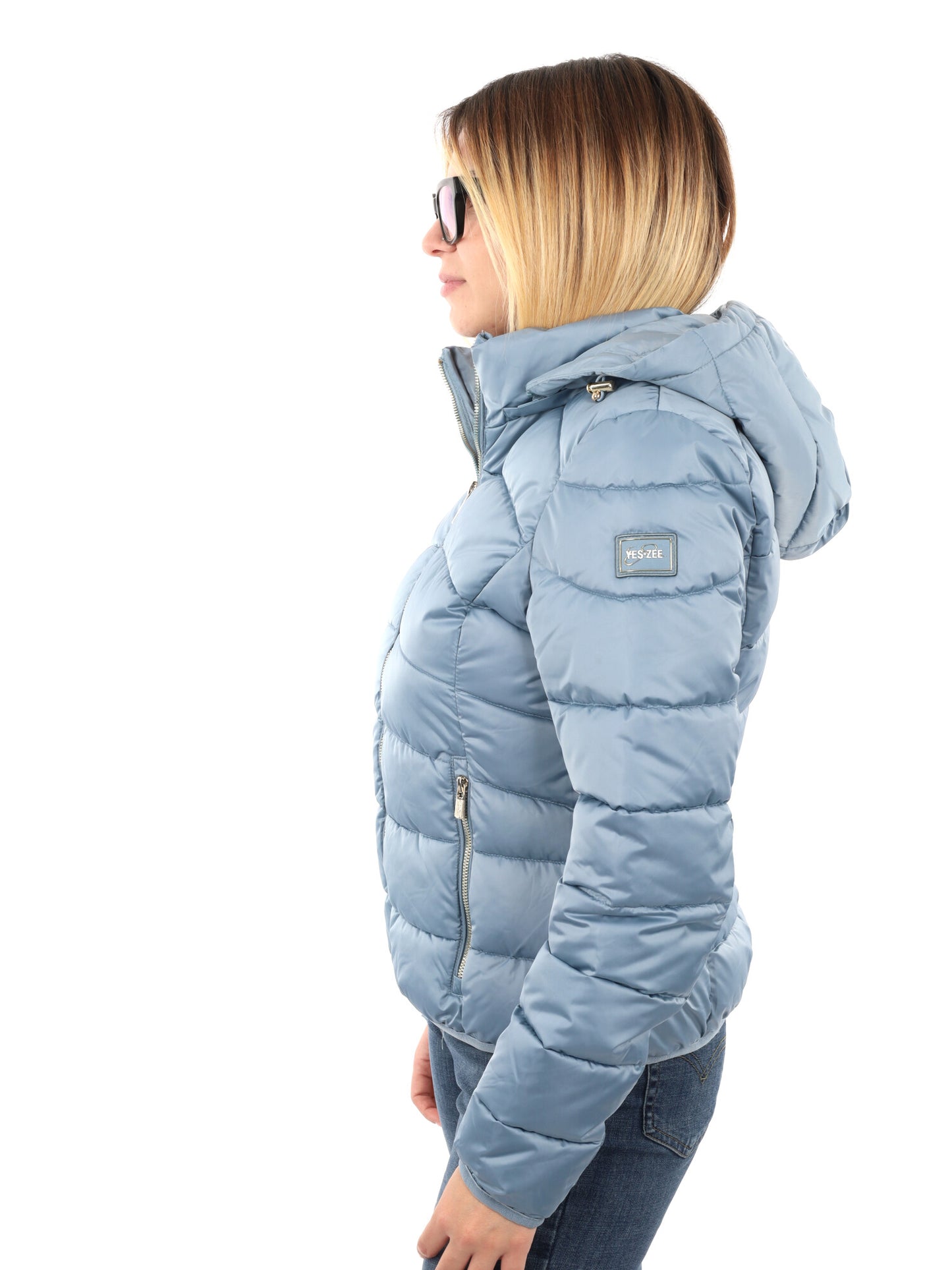 GIUBBINO CORTO TRAPUNTATO YES ZEE DA DONNA POLVERE