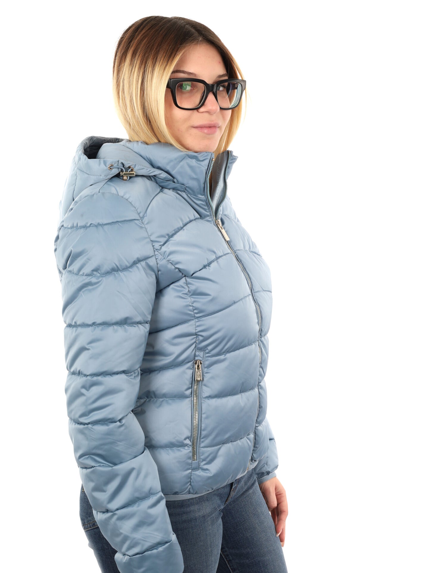 GIUBBINO CORTO TRAPUNTATO YES ZEE DA DONNA POLVERE