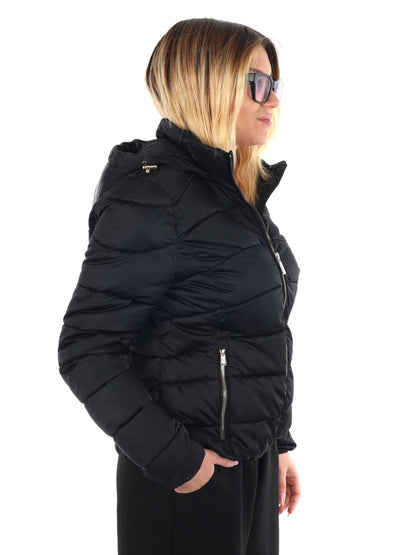 GIUBBINO CORTO TRAPUNTATO YES ZEE DA DONNA NERO