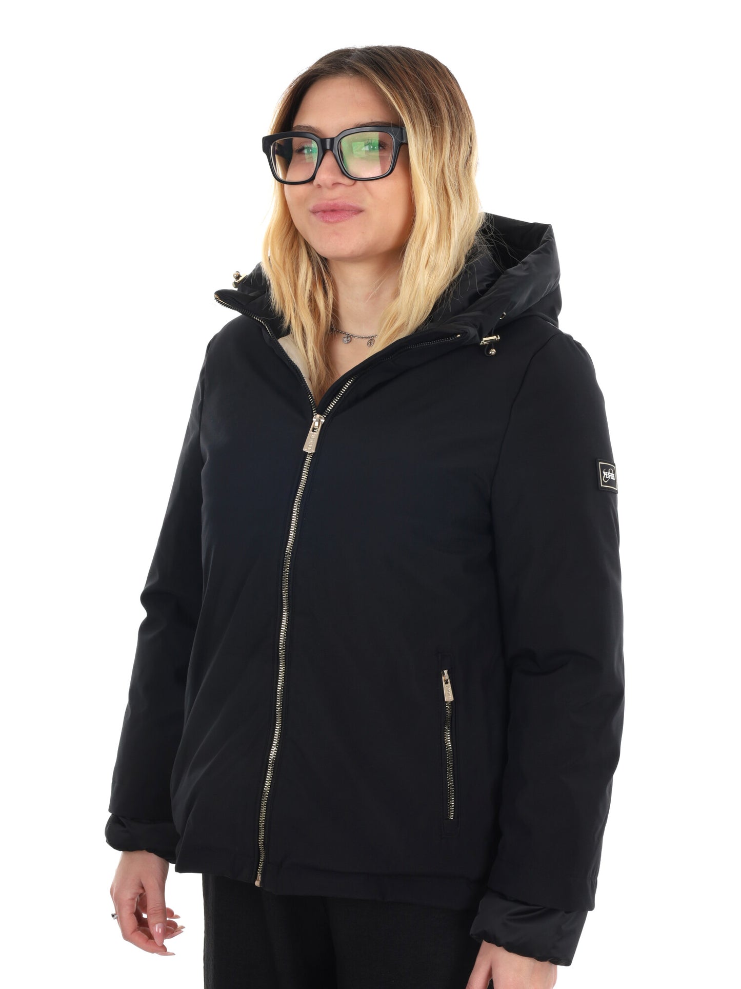 GIUBBINO YES ZEE DA DONNA NERO