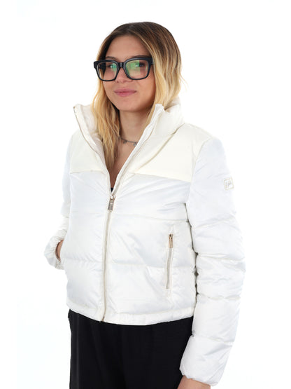 GIUBBINO CROP YES ZEE DA DONNA BIANCO