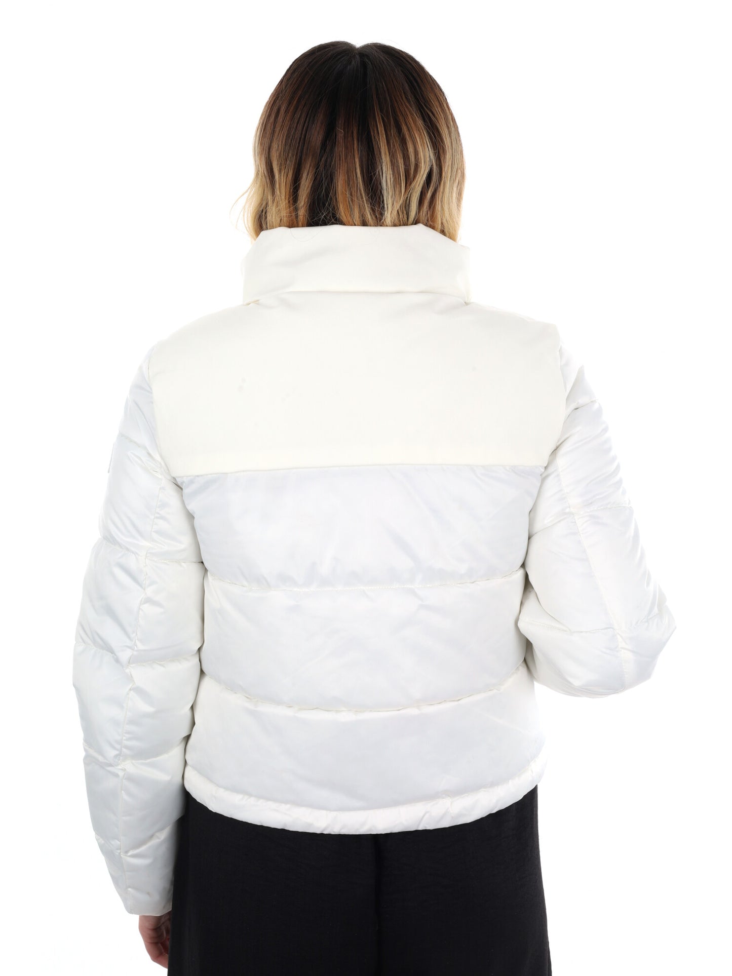 GIUBBINO CROP YES ZEE DA DONNA BIANCO